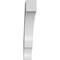 Ekena Millwork 4-in. W x 26-in. D x 26-in. H Balboa Architectural Grade PVC Knee Brace BRCP04X26X26BOA - alternate 6